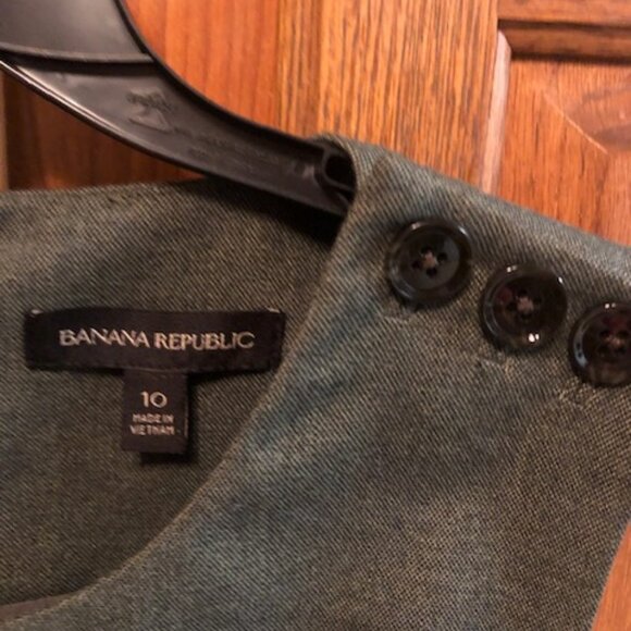 Banana Republic Green Midi Dress - Picture 3 of 5